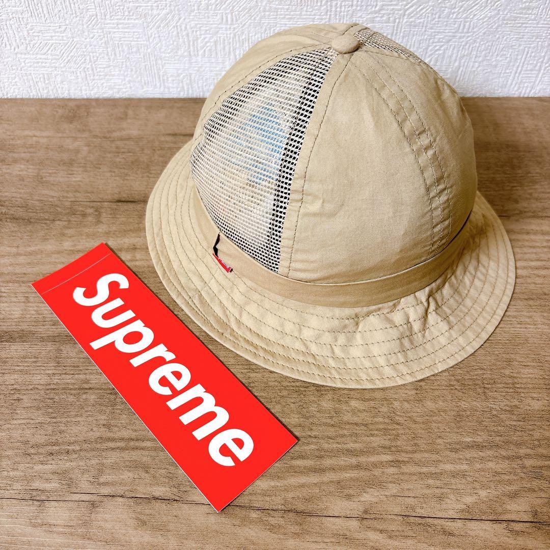 正規品　Supreme バケットハット　ハット　帽子アメリカ製　ベージュ