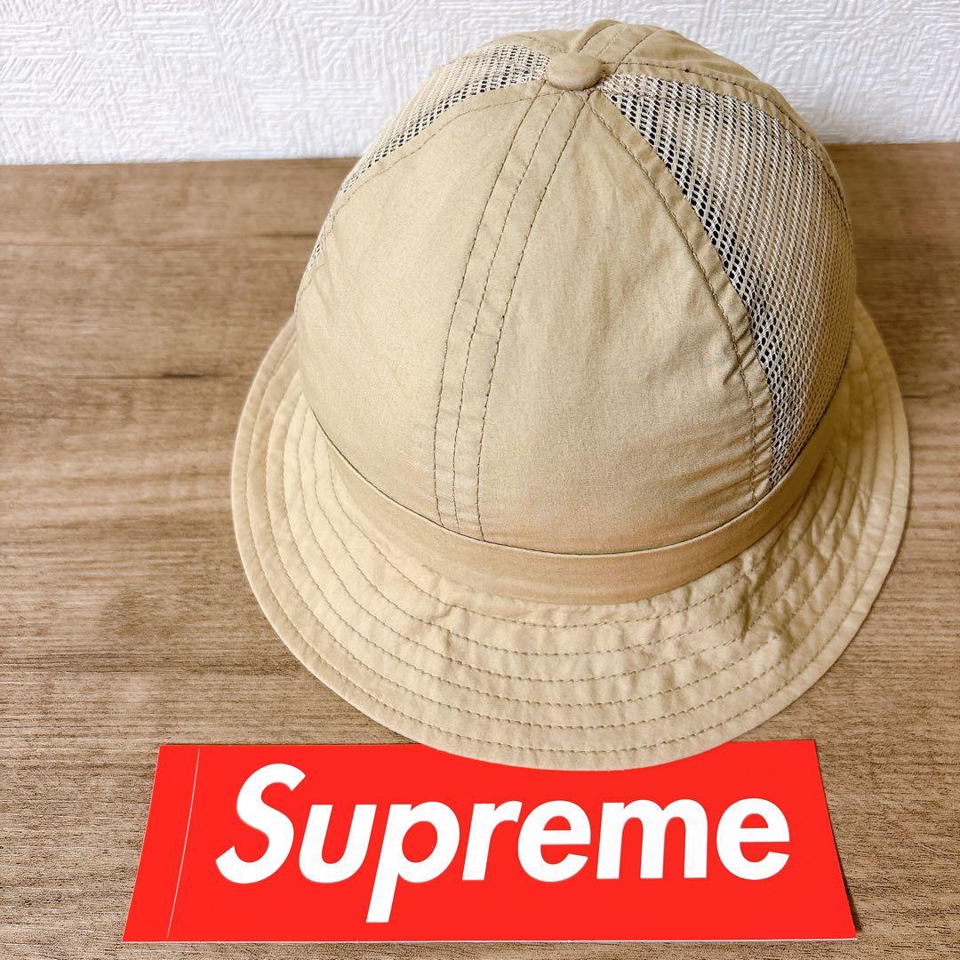 正規品　Supreme バケットハット　ハット　帽子アメリカ製　ベージュ