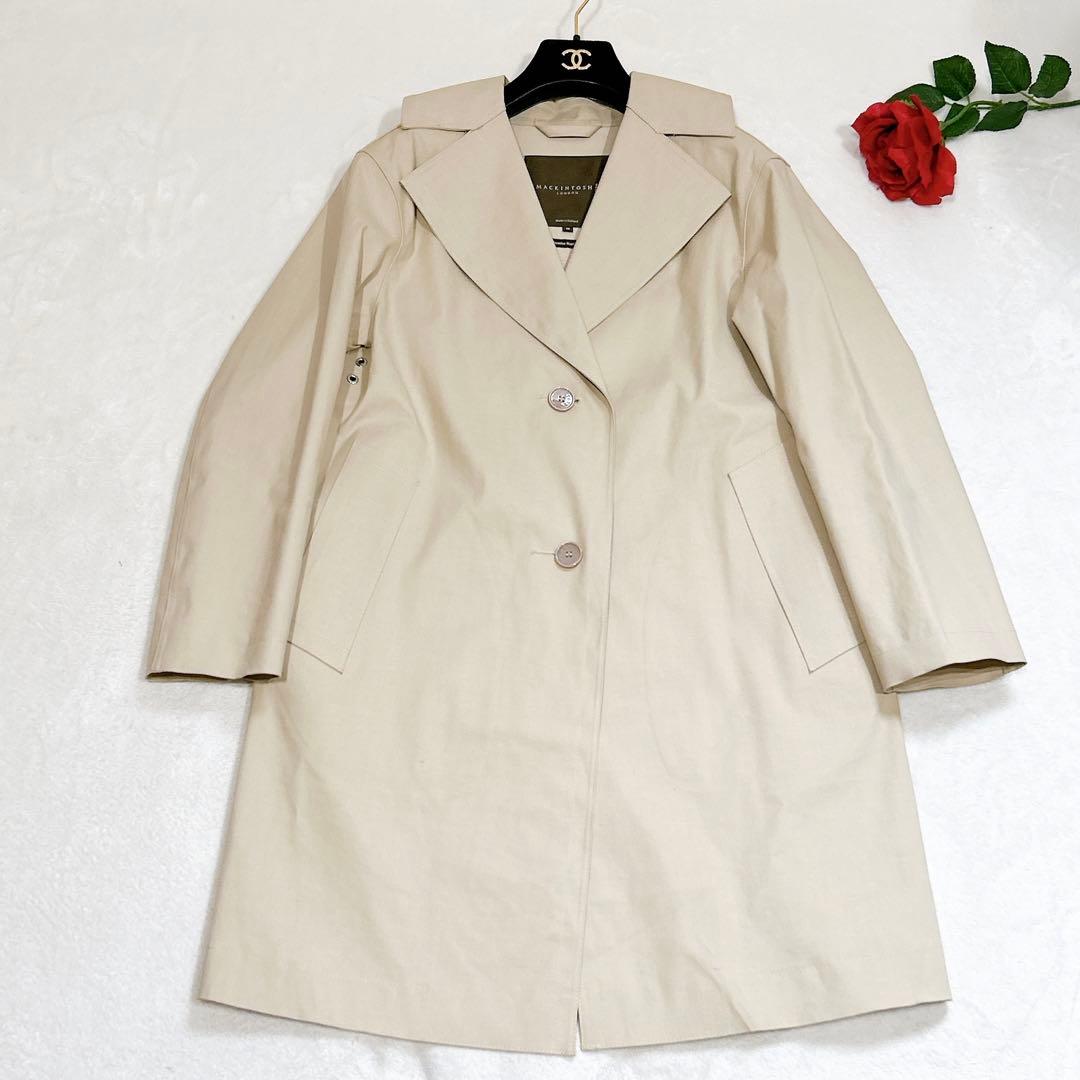 ほぼ未使用✨　マッキントッシュ　ロンドン　チェスター　ゴム引き　コート　ベージュ