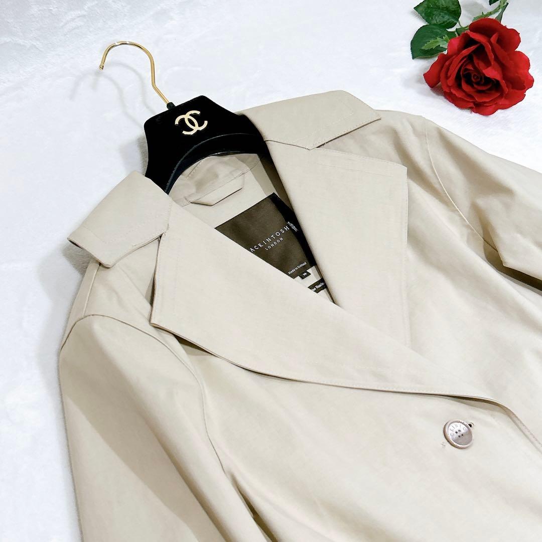 ほぼ未使用✨　マッキントッシュ　ロンドン　チェスター　ゴム引き　コート　ベージュ