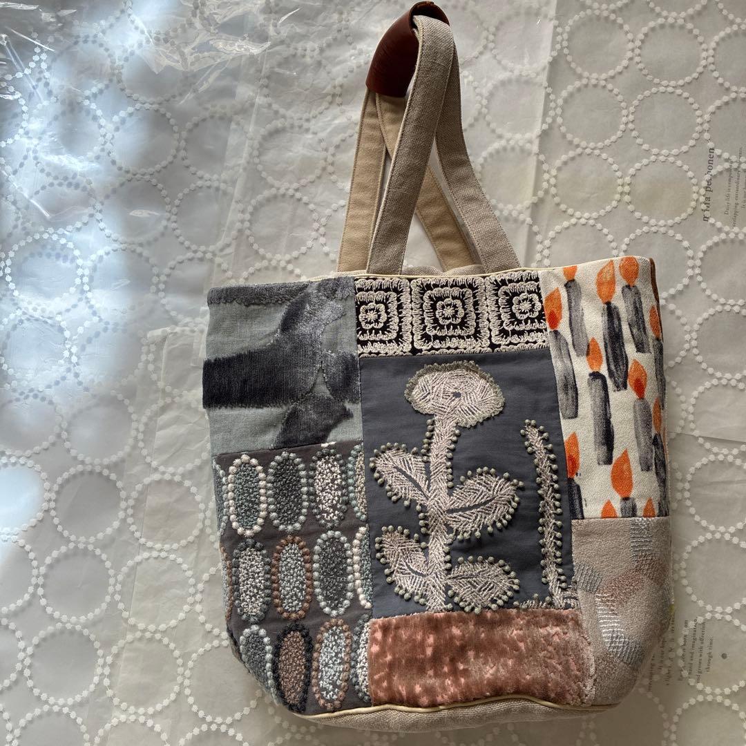 ミナペルホネン bucket バッグ　レア生地満載！