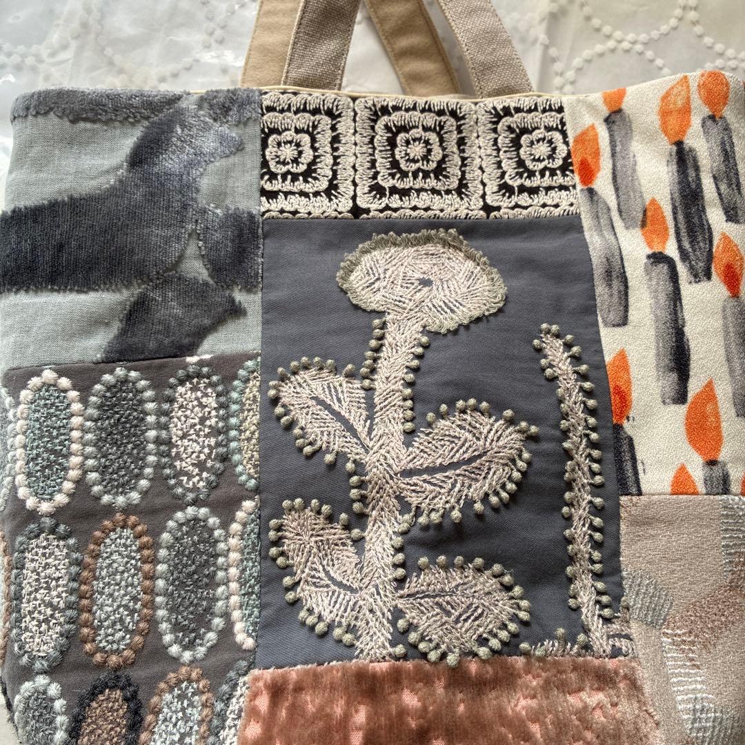 ミナペルホネン bucket バッグ　レア生地満載！