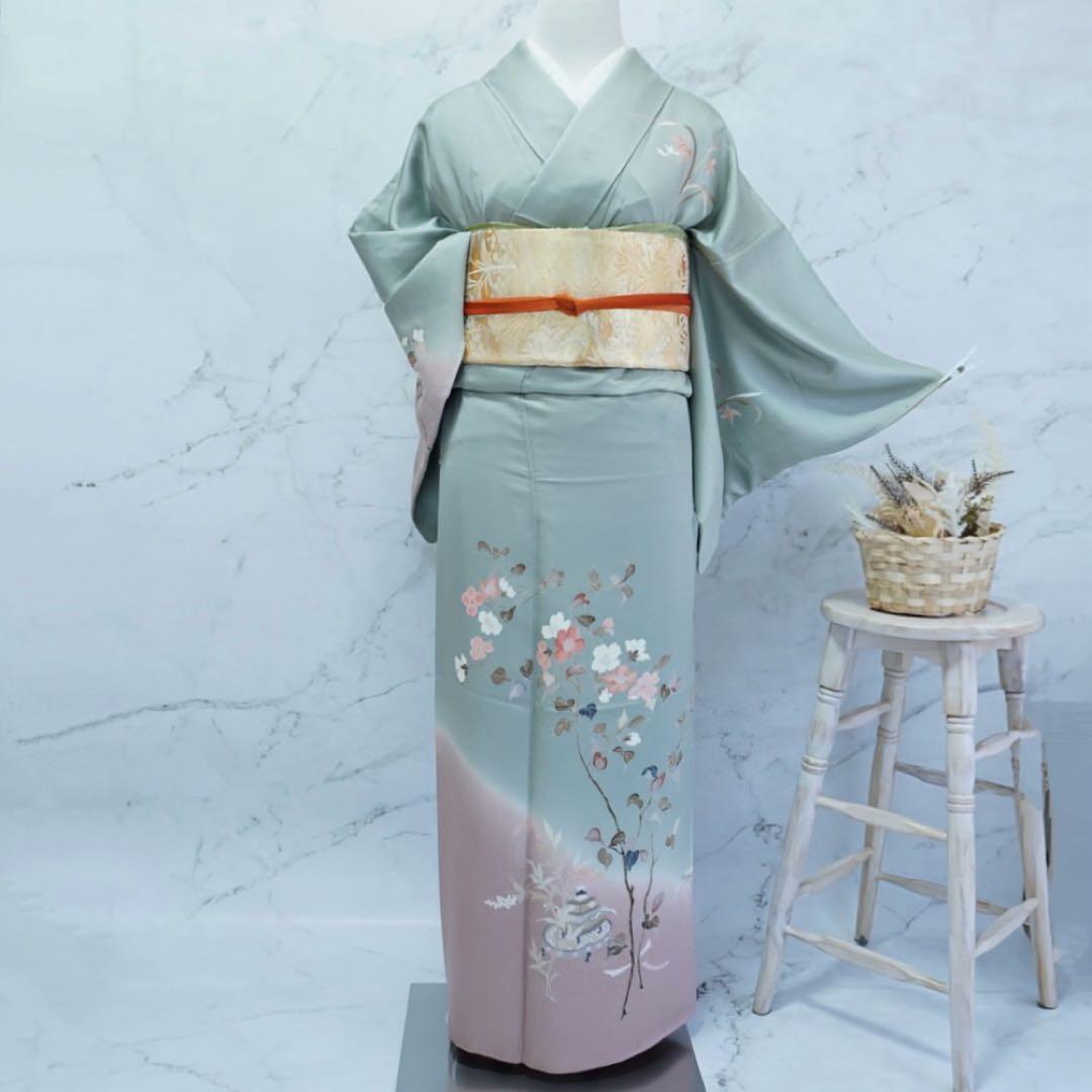 訪問着 フルセットa443E 七五三　入学式　お宮参り　結婚式