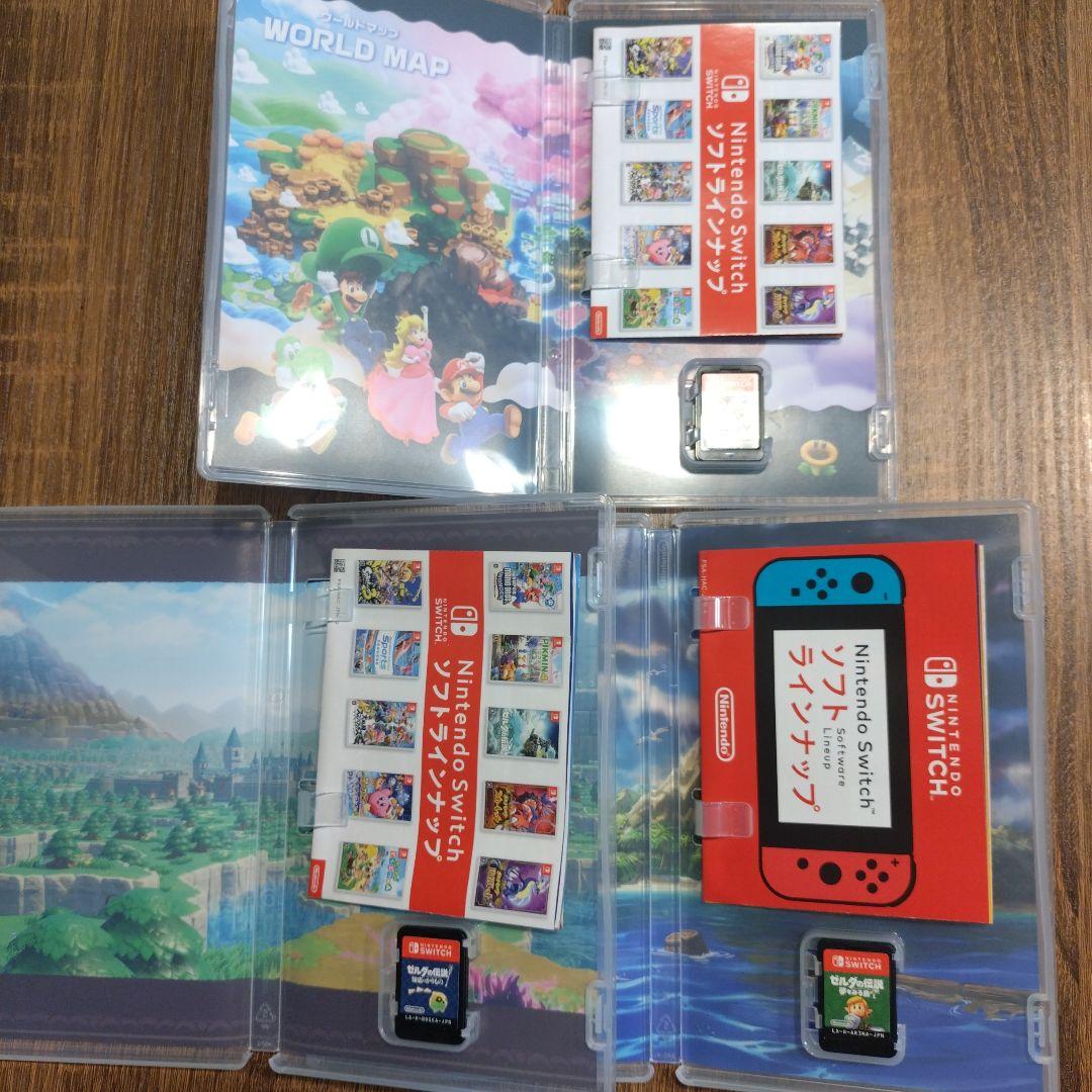 スーパーマリオブラザーズ ワンダー & ゼルダの伝説 3本セット