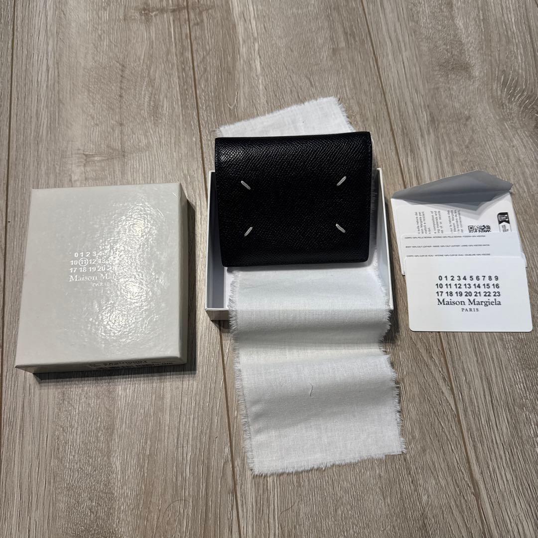 Maison Margiela 二つ折り財布 ブラック
