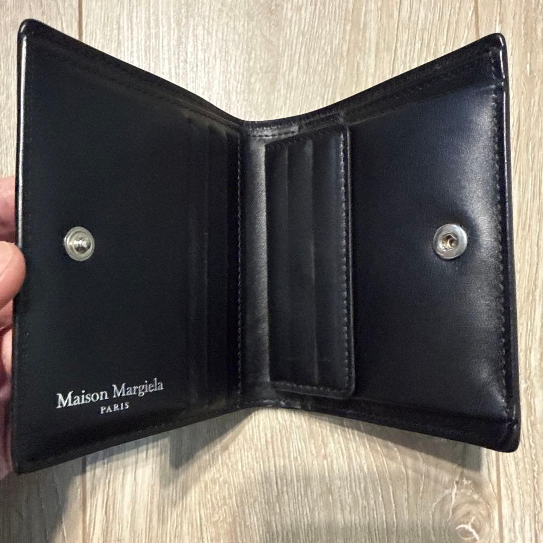 Maison Margiela 二つ折り財布 ブラック