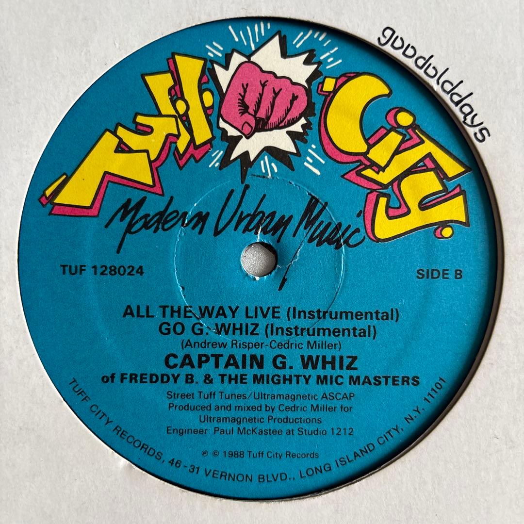 洋楽 Captain G. Whiz - All The Way Live