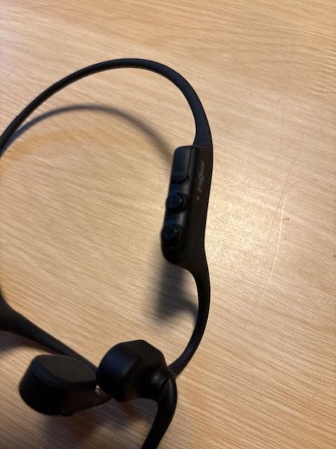 ま*る様 SHOKZ OPENComm2 black 2025骨伝導イヤホン