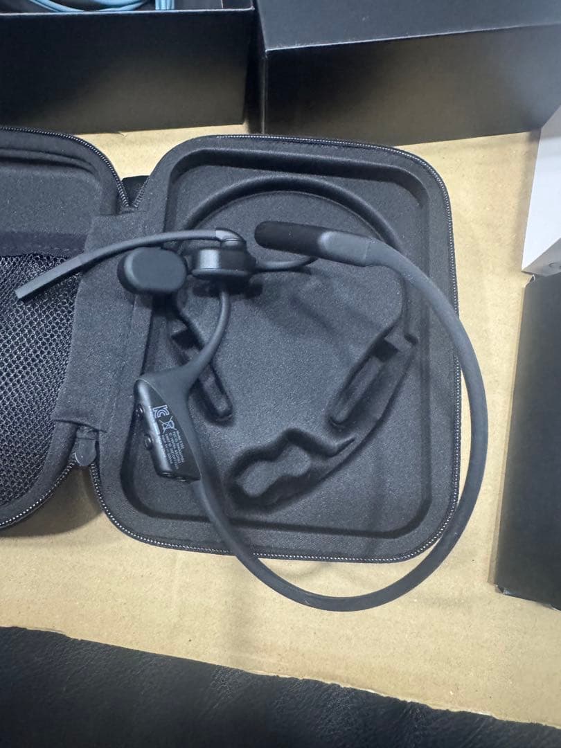 SHOKZ OPENCOMM 骨伝導 マイク付き ヘッドセット ハンズフリー