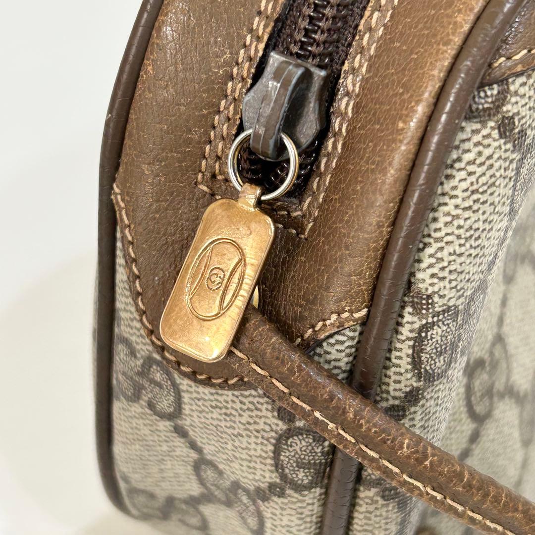 オールドグッチ アクセコ GGスプリーム シェリーライン ショルダーバッグ