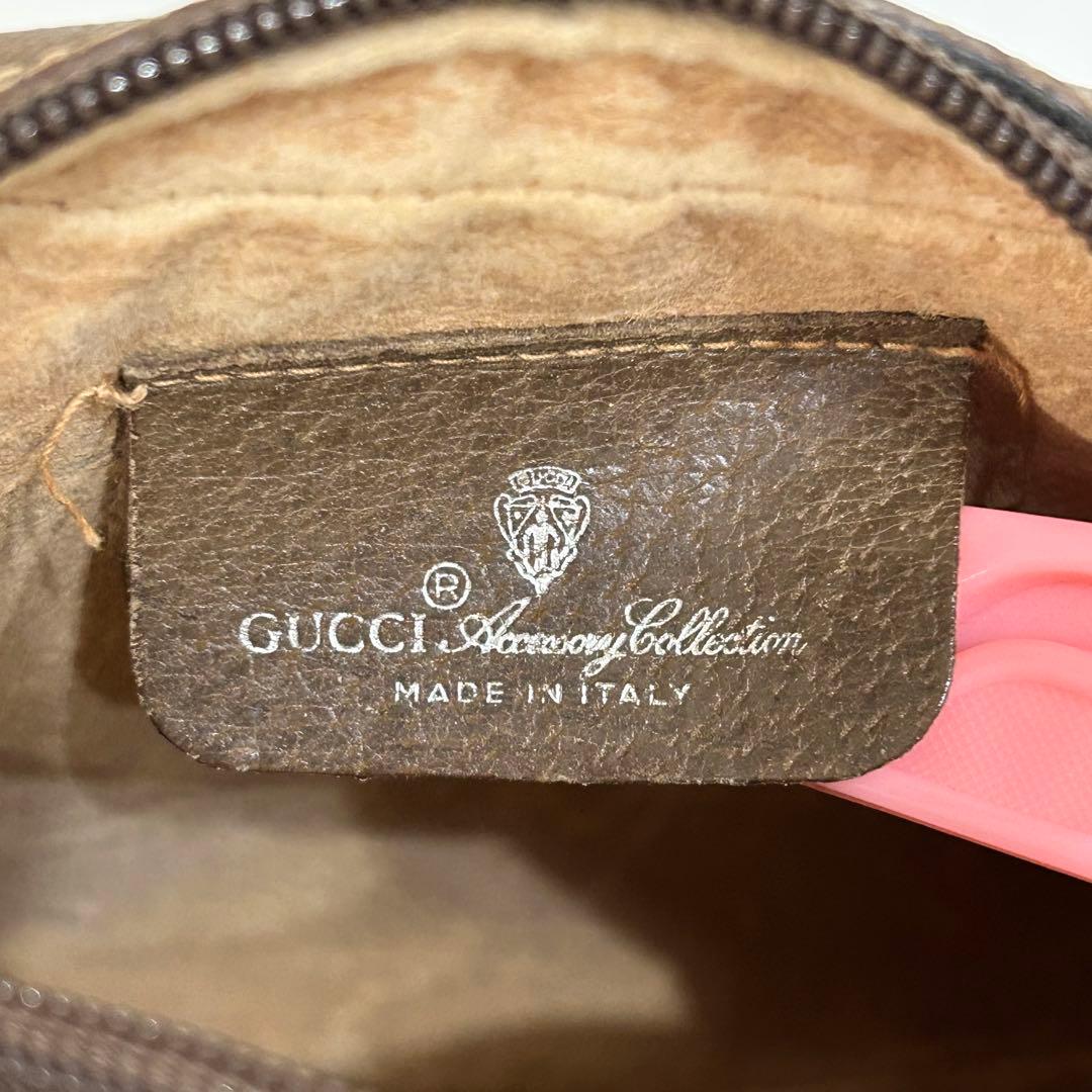 オールドグッチ アクセコ GGスプリーム シェリーライン ショルダーバッグ