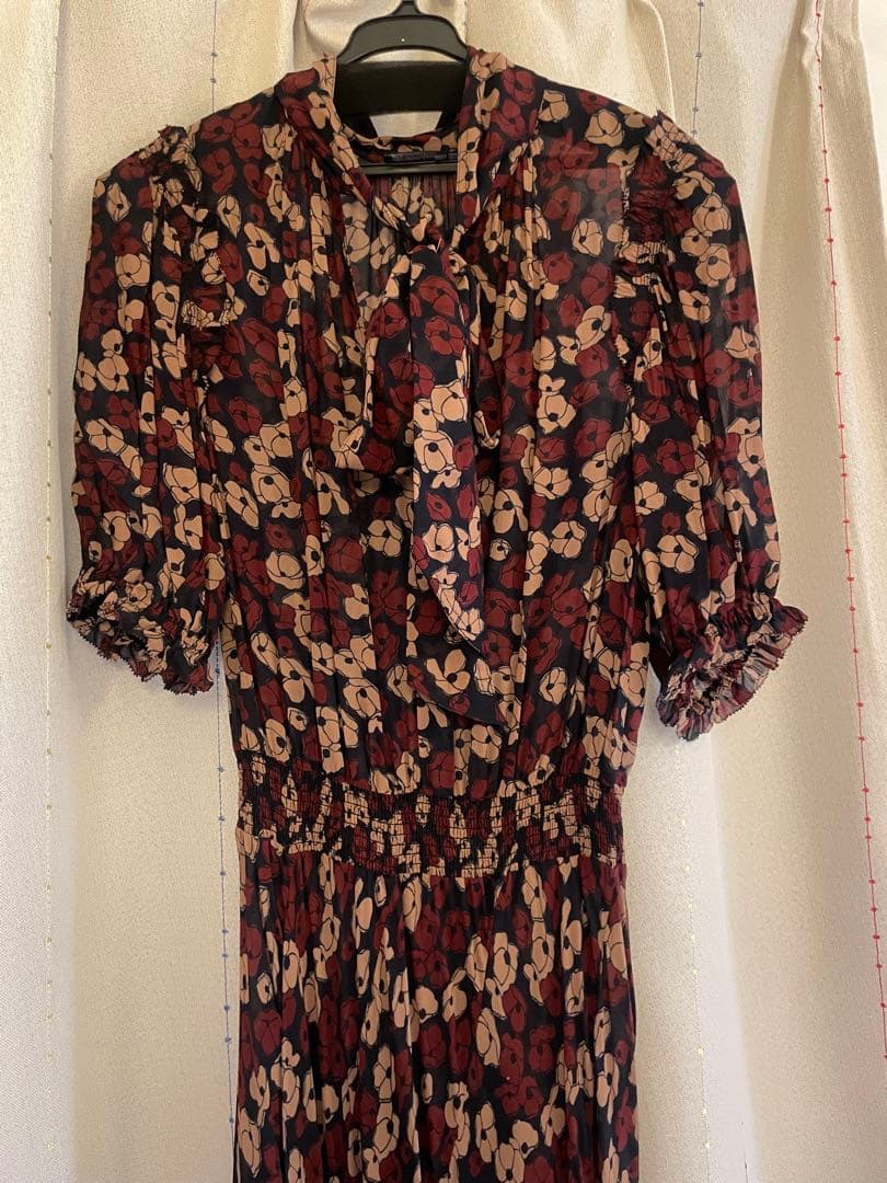 【最終値下げ】Polo Ralph Lauren フローラルタイネックドレス