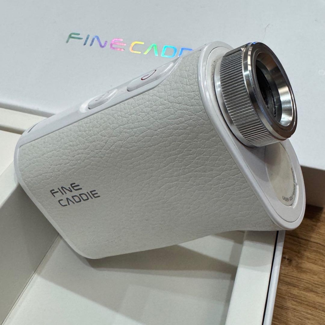 FINE CADDIE J1000 ゴルフ用距離計 ホワイト