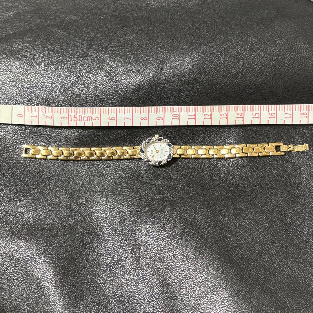 BEL AIR クォーツ腕時計 宝石風デザイン ベルエアー 562.101