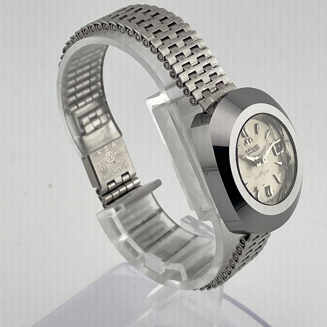 【稼働】ラドー　ダイアスター　バルボア　自動巻き　腕時計　タングステン　純正