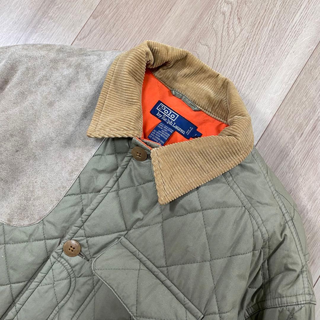 【希少】ラルフローレン 90s ハンティングジャケット 中綿　Lサイズ