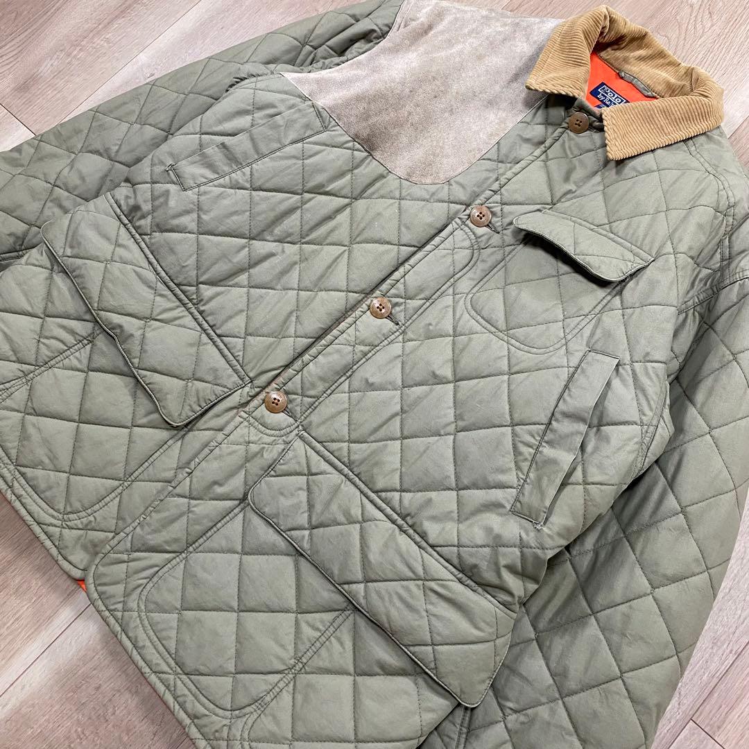 【希少】ラルフローレン 90s ハンティングジャケット 中綿　Lサイズ