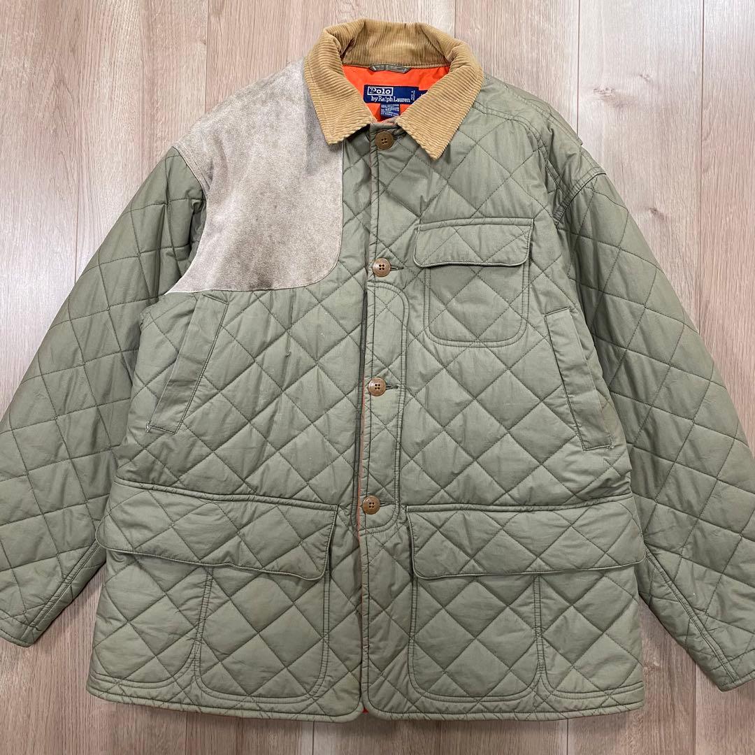 【希少】ラルフローレン 90s ハンティングジャケット 中綿　Lサイズ