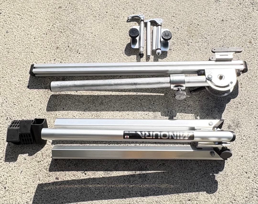 ミノウラRS1800メンテナンススタンド＆チェンローラーCR100