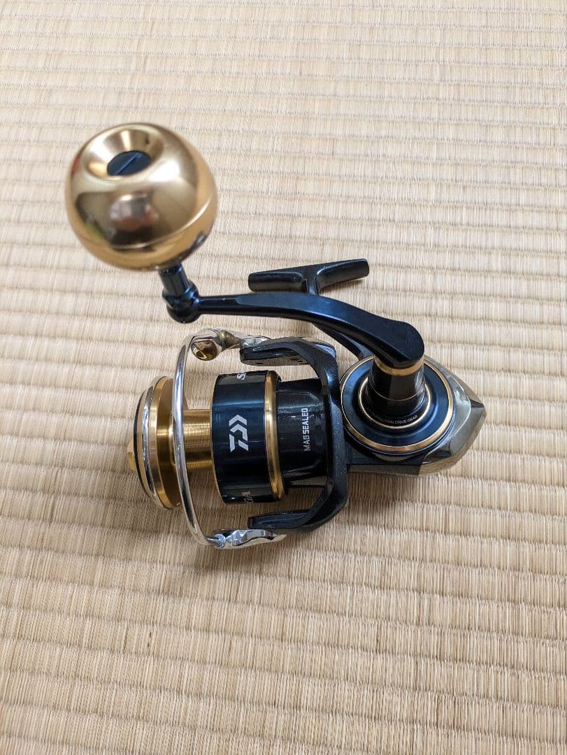 20ソルティガ10000HG＋SLPアルミラウンドノブ