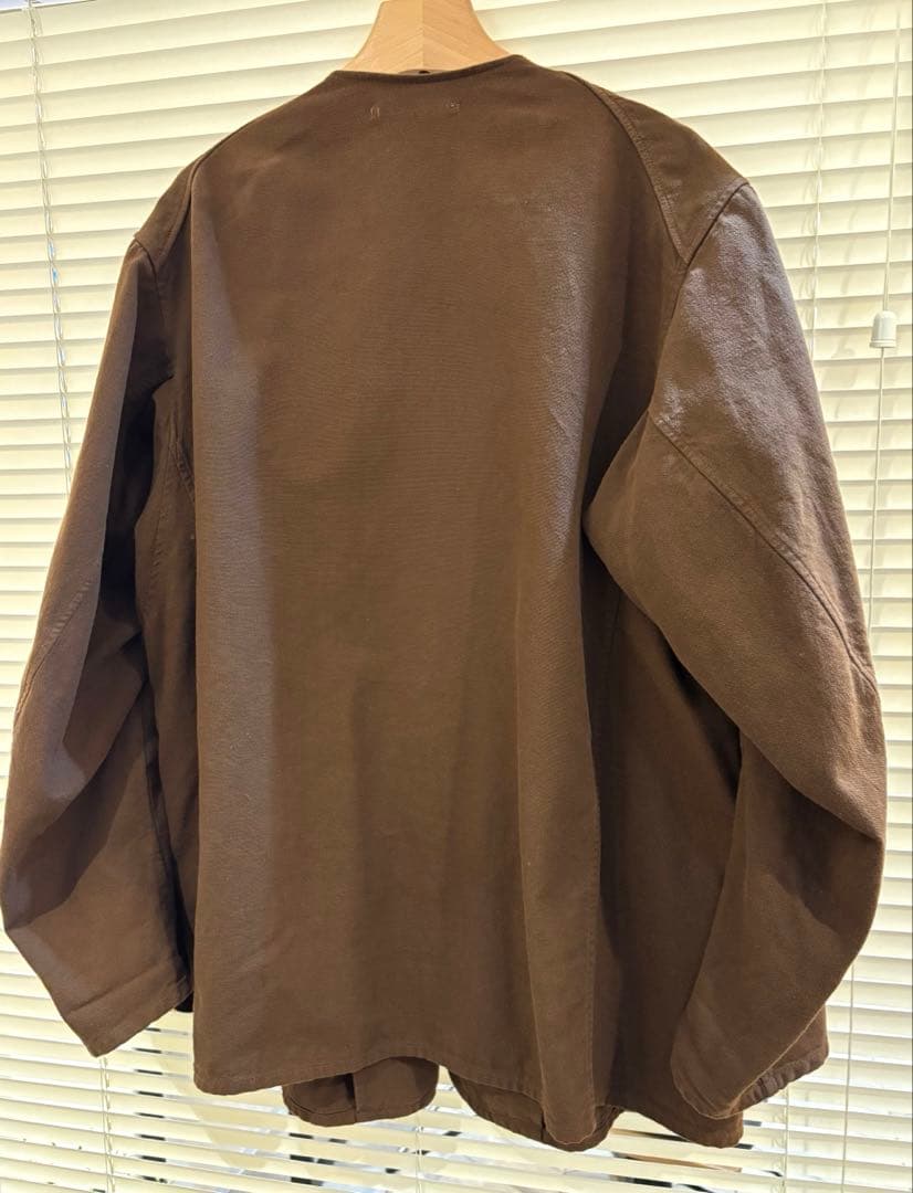 数回のみ着用COMOLI 24SS コットンダックス ハンティングジャケット3番