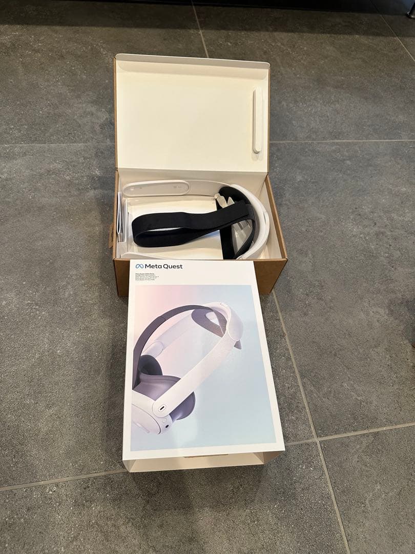  Quest 3 VRヘッドセット ホワイト