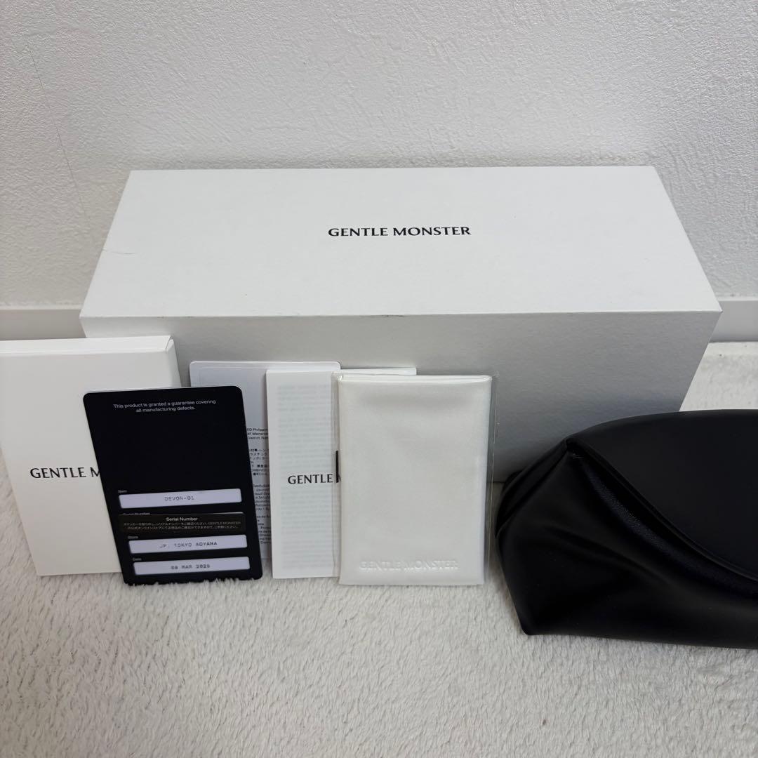 【極美品25年】GENTLE MONSTER DEVON サングラス ブラック