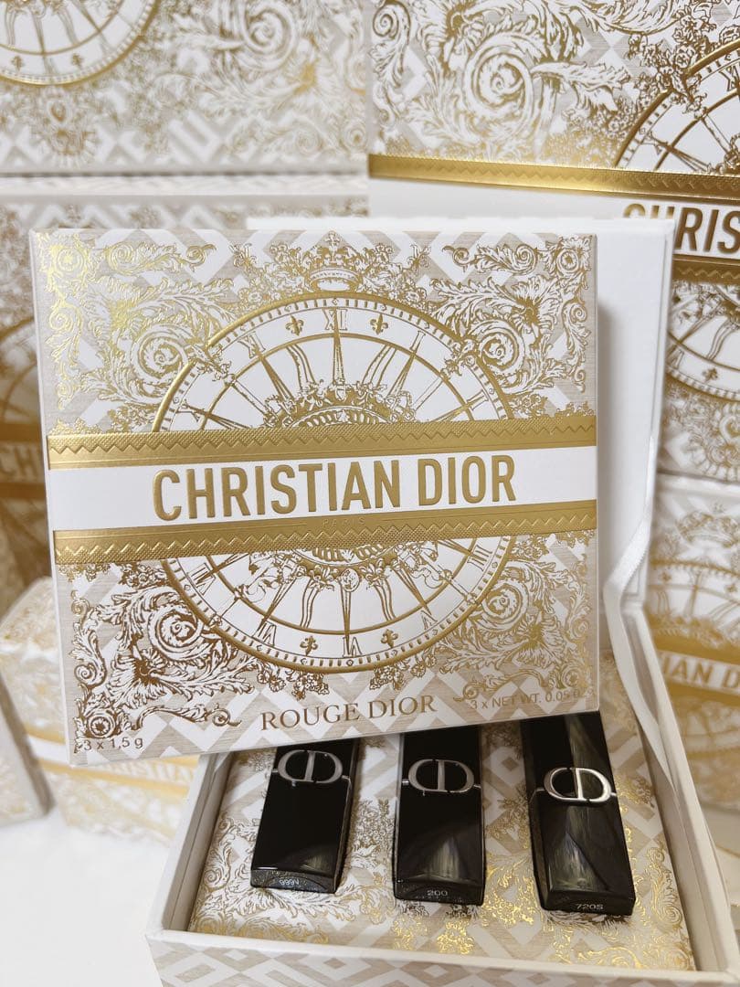 【ショッパ付】Dior リップ ルージュ ディオール セット ホリデー限定品