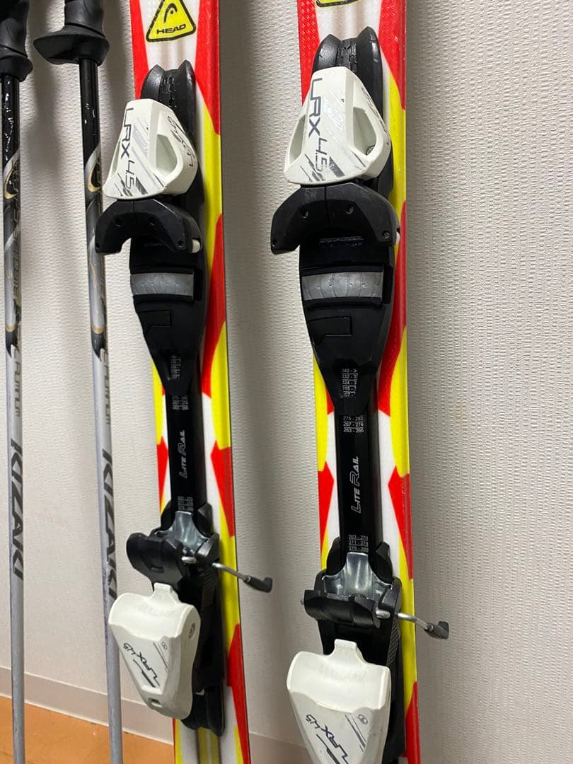 HEAD スキー板 3点セット 137㎝/23.0