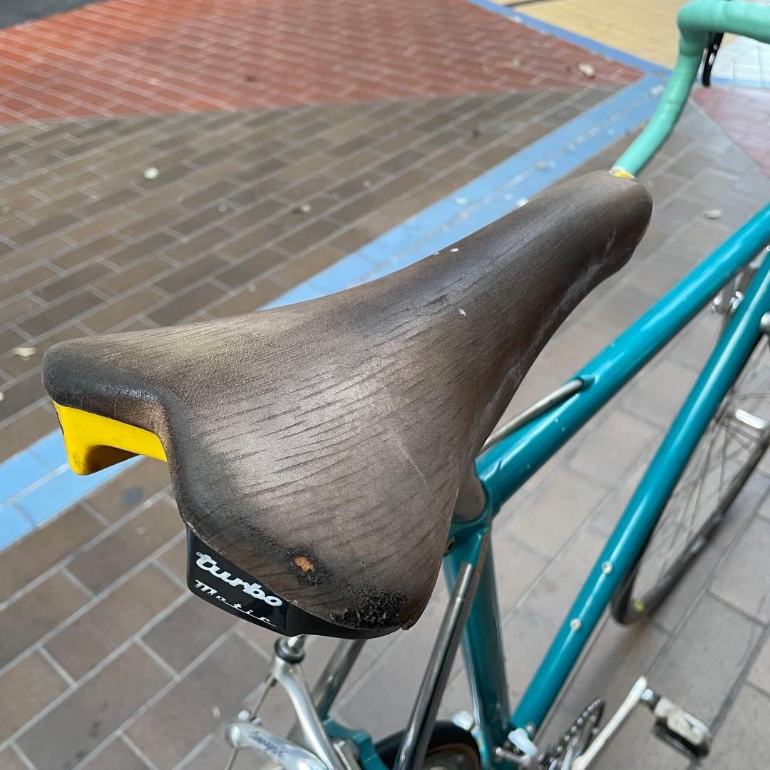 【超激レア!入手困難】 スカピン クロモリ カンパニョーロ サンツアー 700c