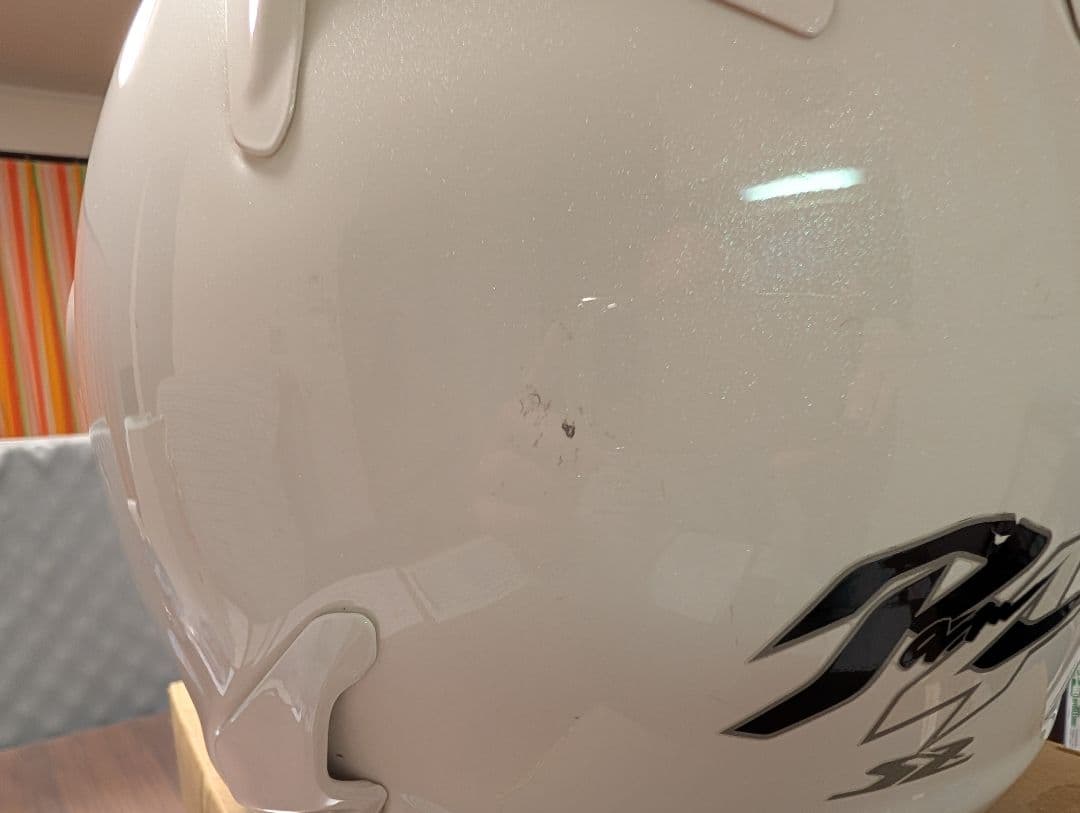 Arai SZ-RAM4 ジェットヘルメット61-62cmホワイトミラーシールド