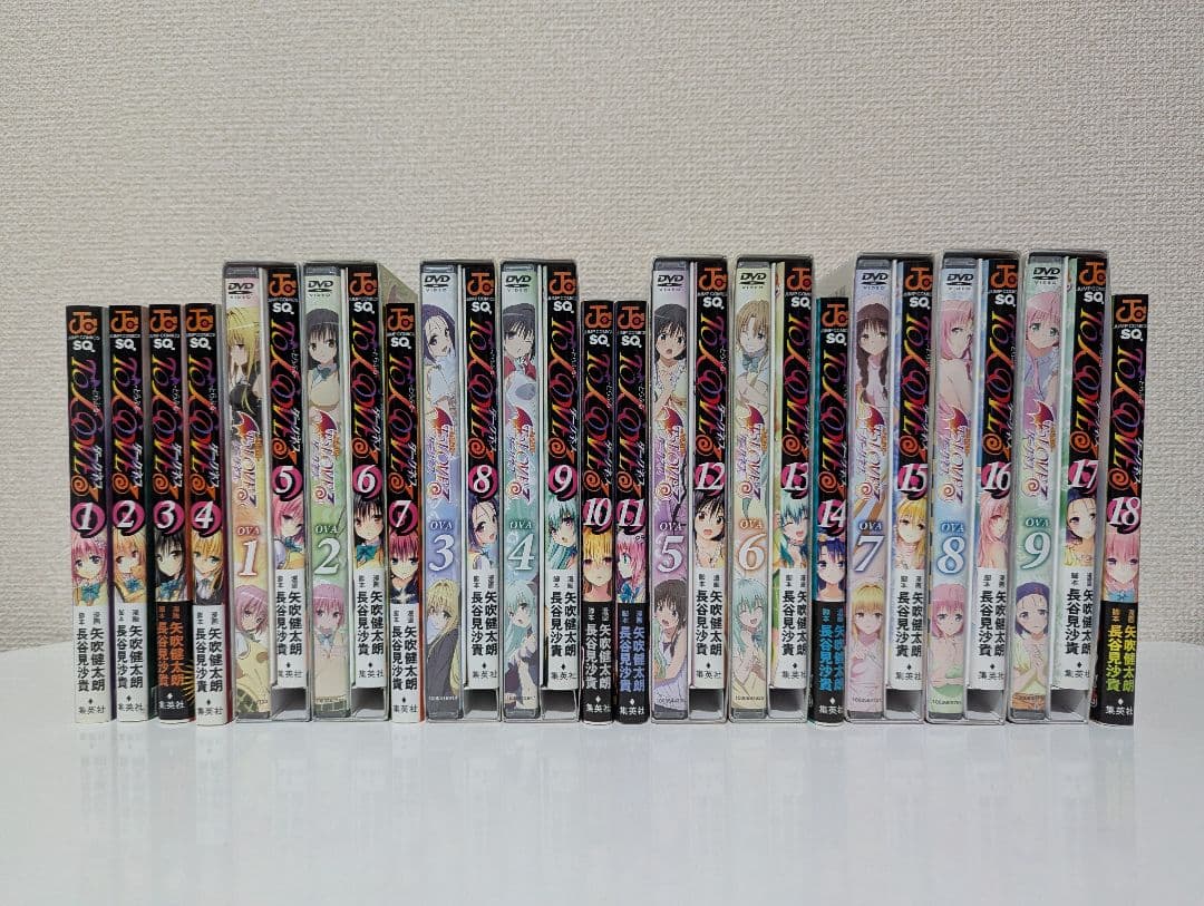 ToLOVEるダークネス　全巻　初回限定版　OVA