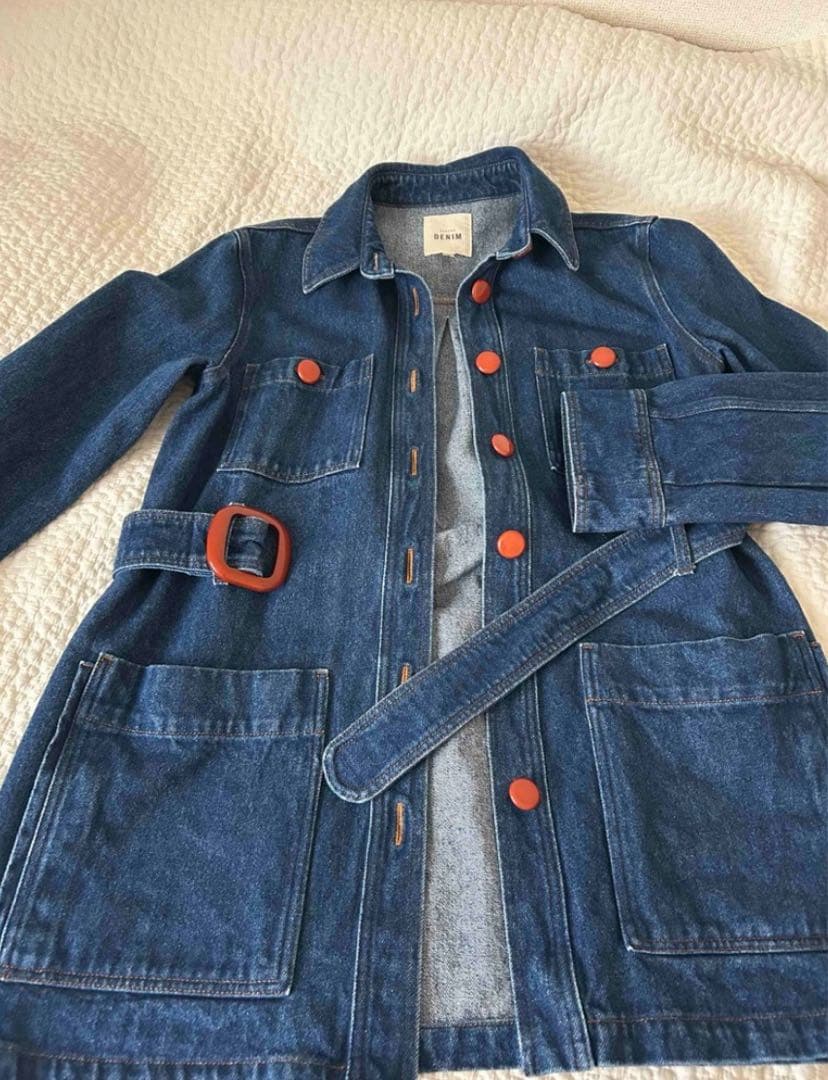 SEZANE★デニムジャケット★36（日本サイズM）