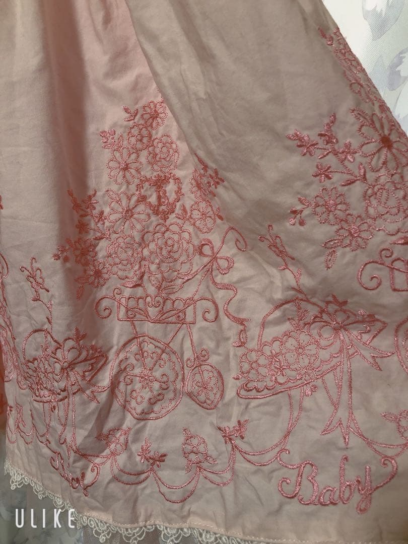 ベイビーザスターズ花車刺しゅう ジャンパースカート