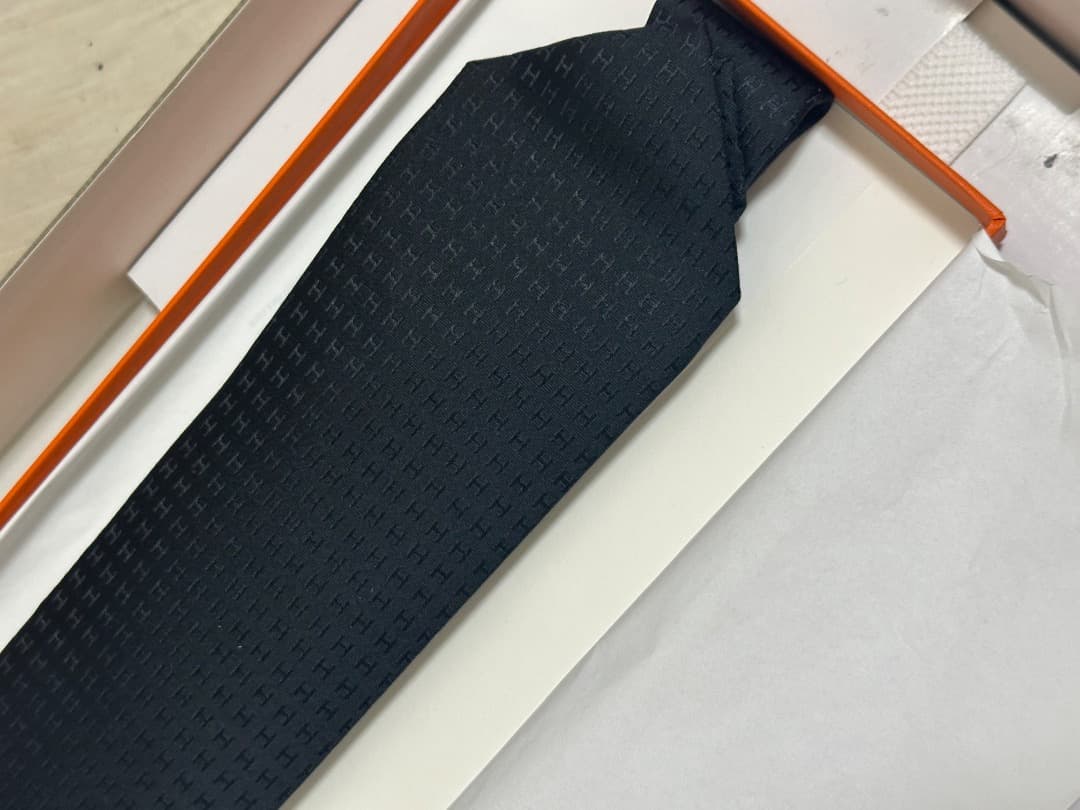 【新品】HERMES エルメス ネクタイ ファソネH H織り