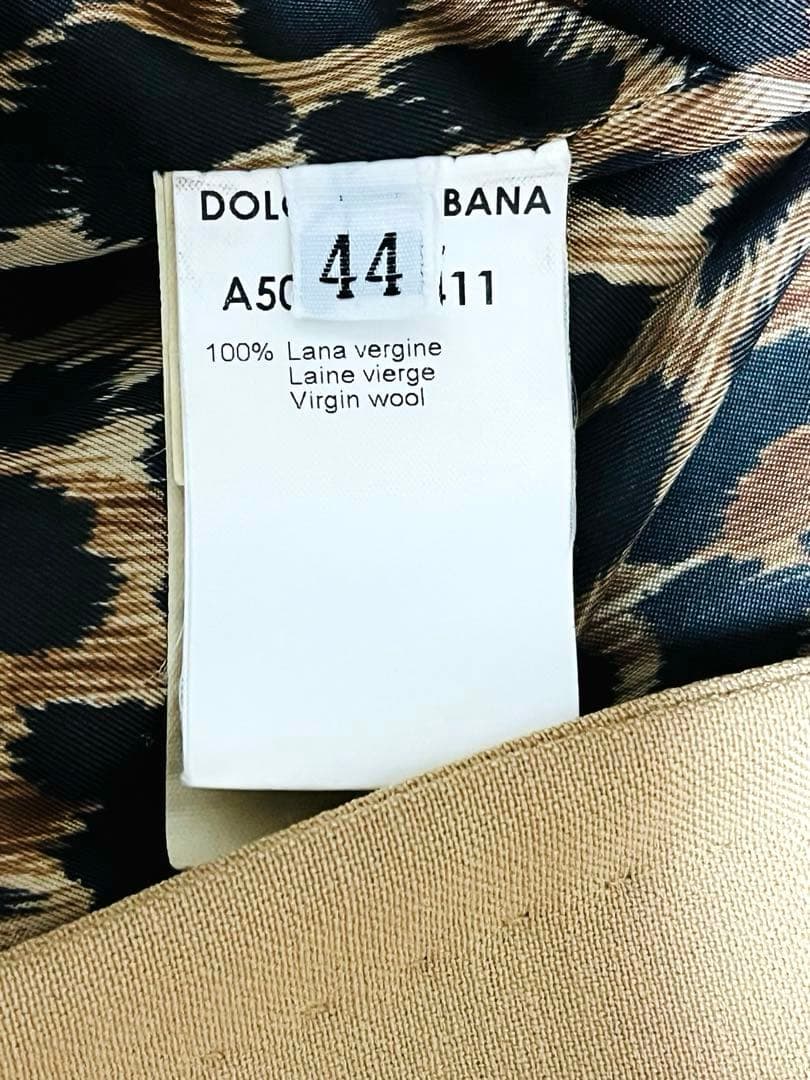 aaakiraDOLCE & GABBANA ベージュ ロングコート