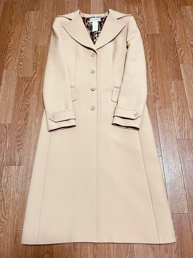 aaakiraDOLCE & GABBANA ベージュ ロングコート