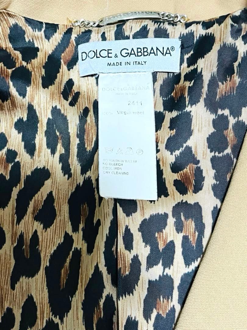 aaakiraDOLCE & GABBANA ベージュ ロングコート