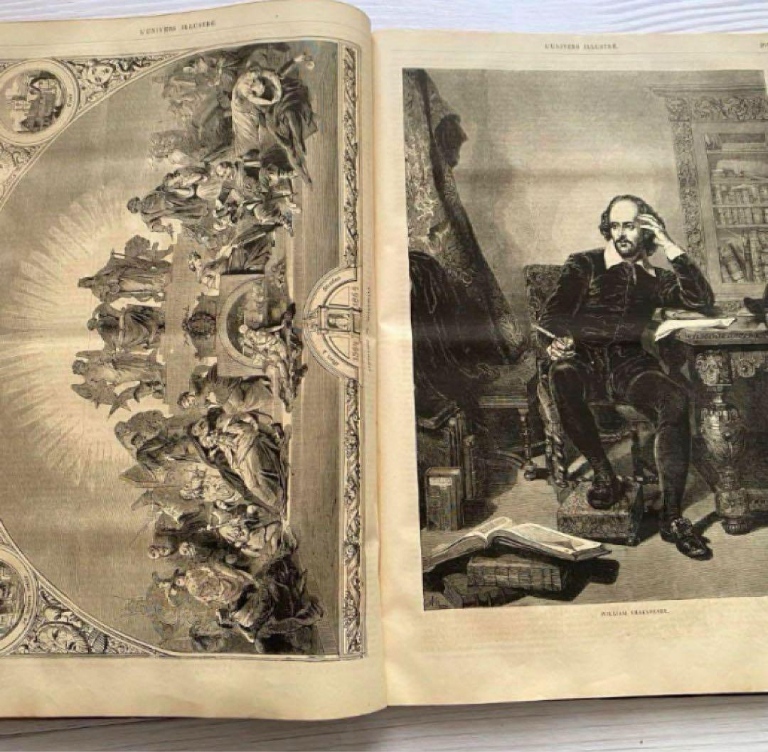 フランス 週間新聞L'Univers Illustré １冊　c19