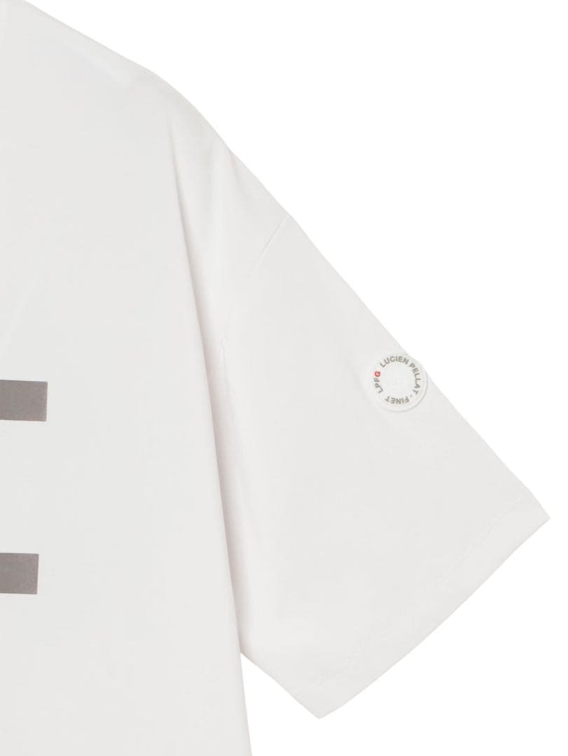 LUCIEN PELLAT-FINET LPFG 2ライン半袖モックネックシャツ