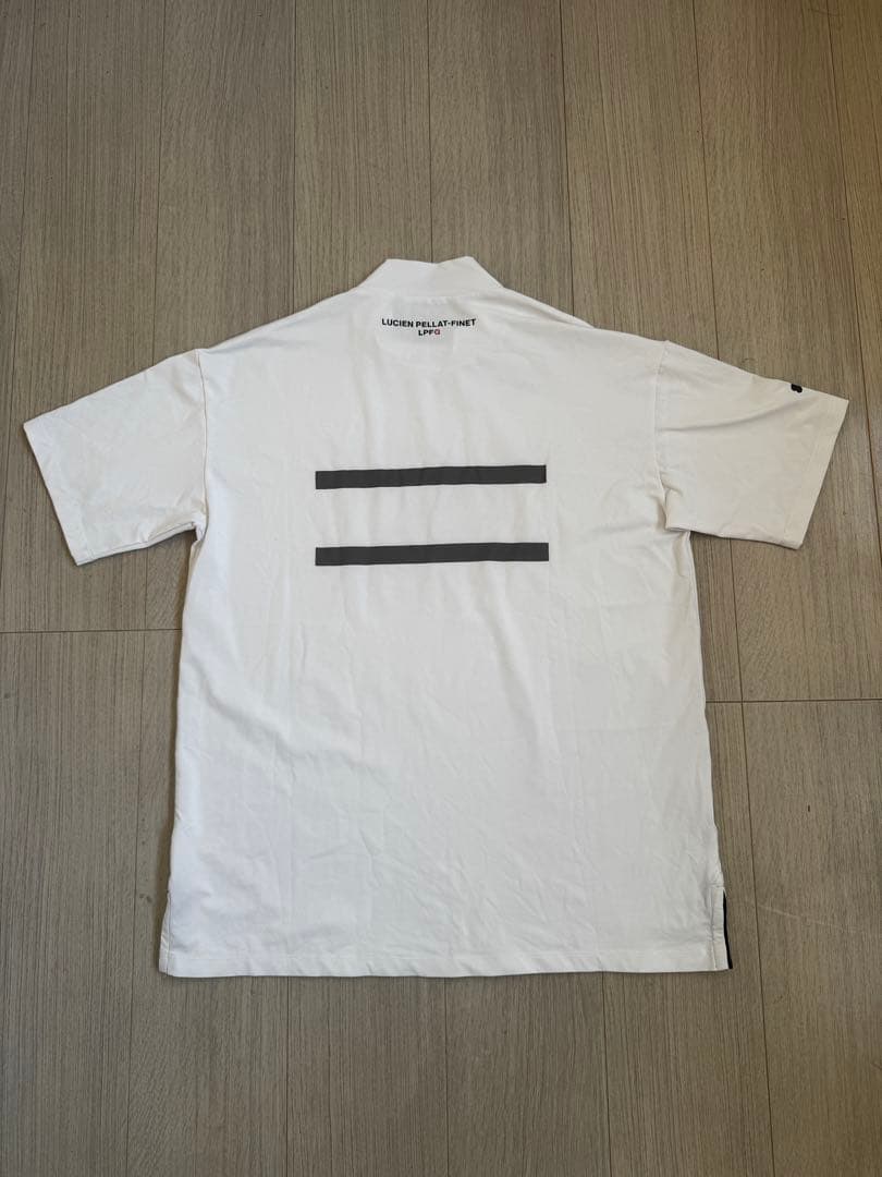 LUCIEN PELLAT-FINET LPFG 2ライン半袖モックネックシャツ