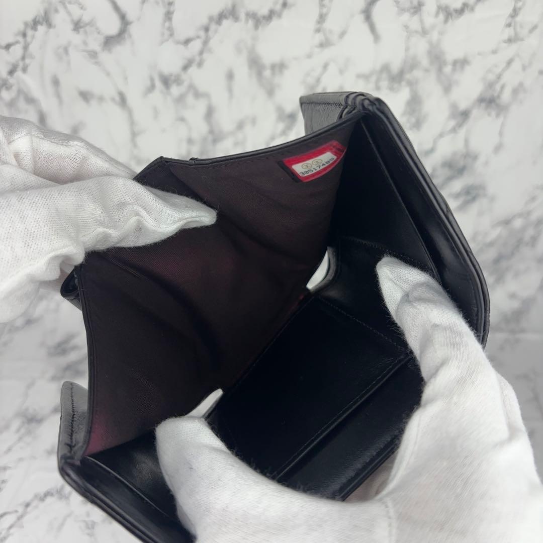 68 CHANEL 三つ折り財布　シャネル19 ディズヌフ