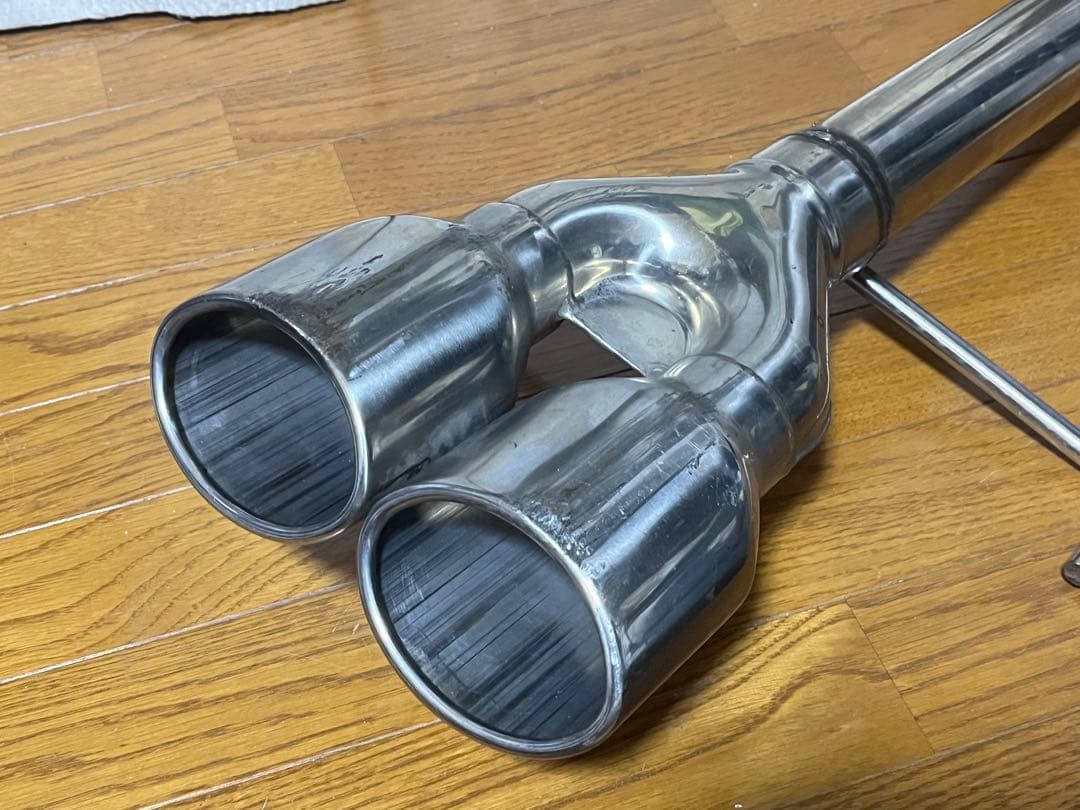 シーマ/HF50 マフラー/リアピースのみ(メーカー不明)