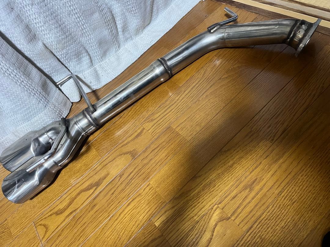 シーマ/HF50 マフラー/リアピースのみ(メーカー不明)