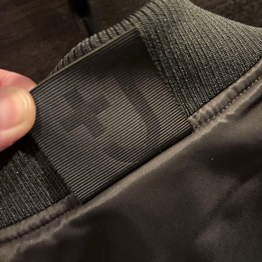 【極美品】ユニクロ +J MA-1 フライトジャケット S ダークグレー