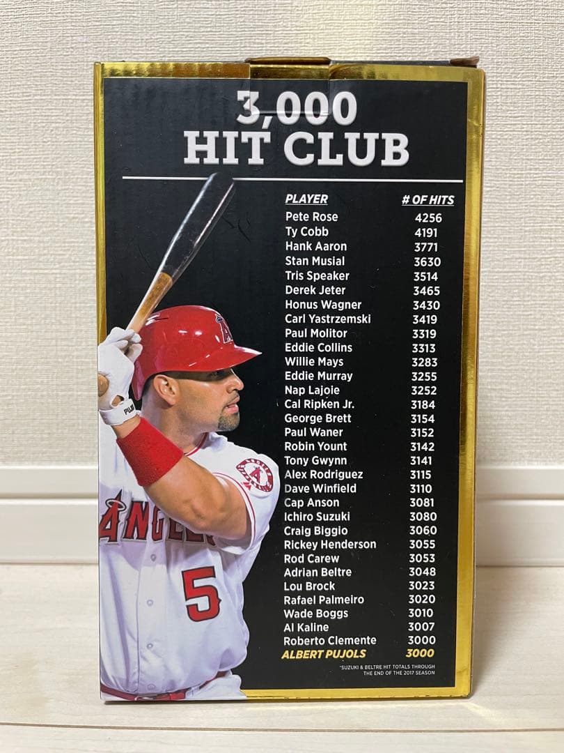 【来場者限定】プホルス PUJOLS3000本安打記念 ボブルヘッド MLB限定