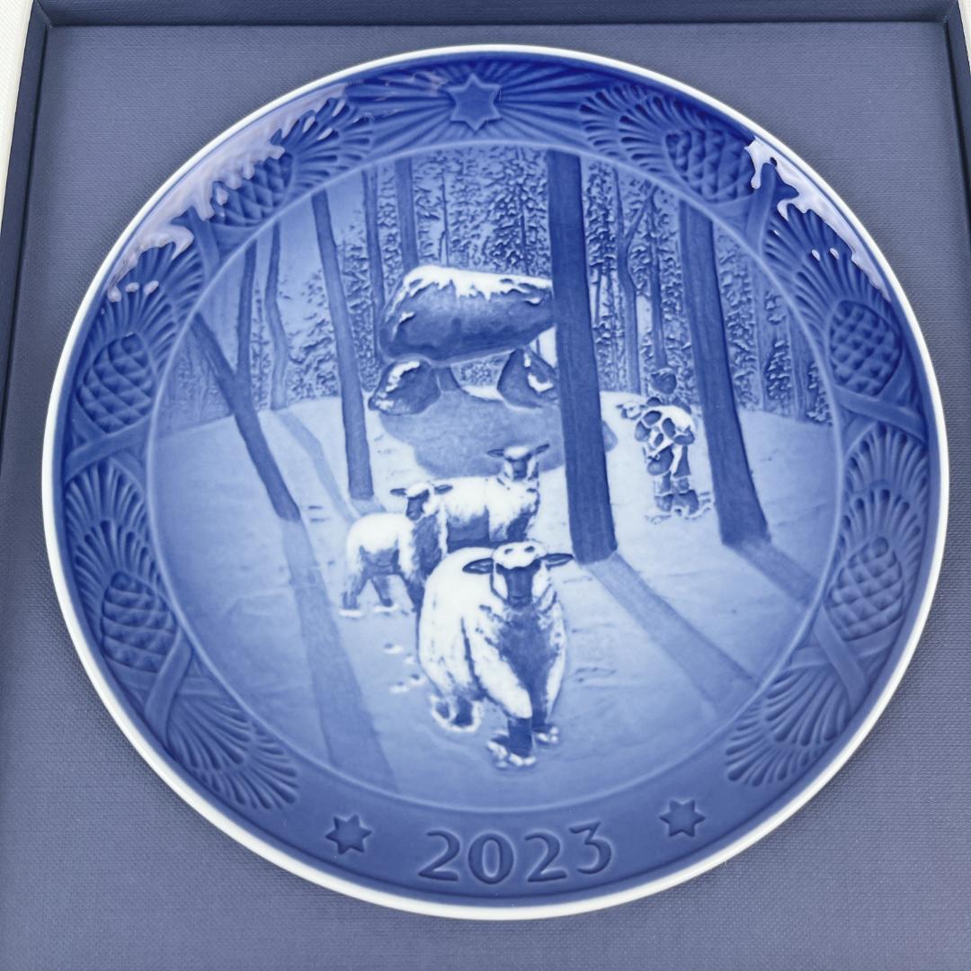 新品・未使用品☘️ ロイヤルコペンハーゲン 2023年 イヤープレート