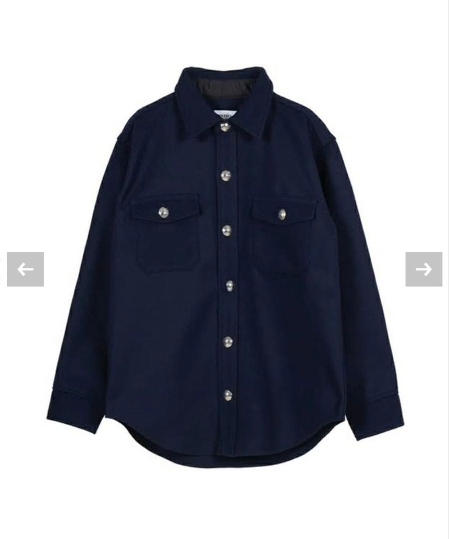 最安値 25AW MASSES マシス MELTON CPO JKT