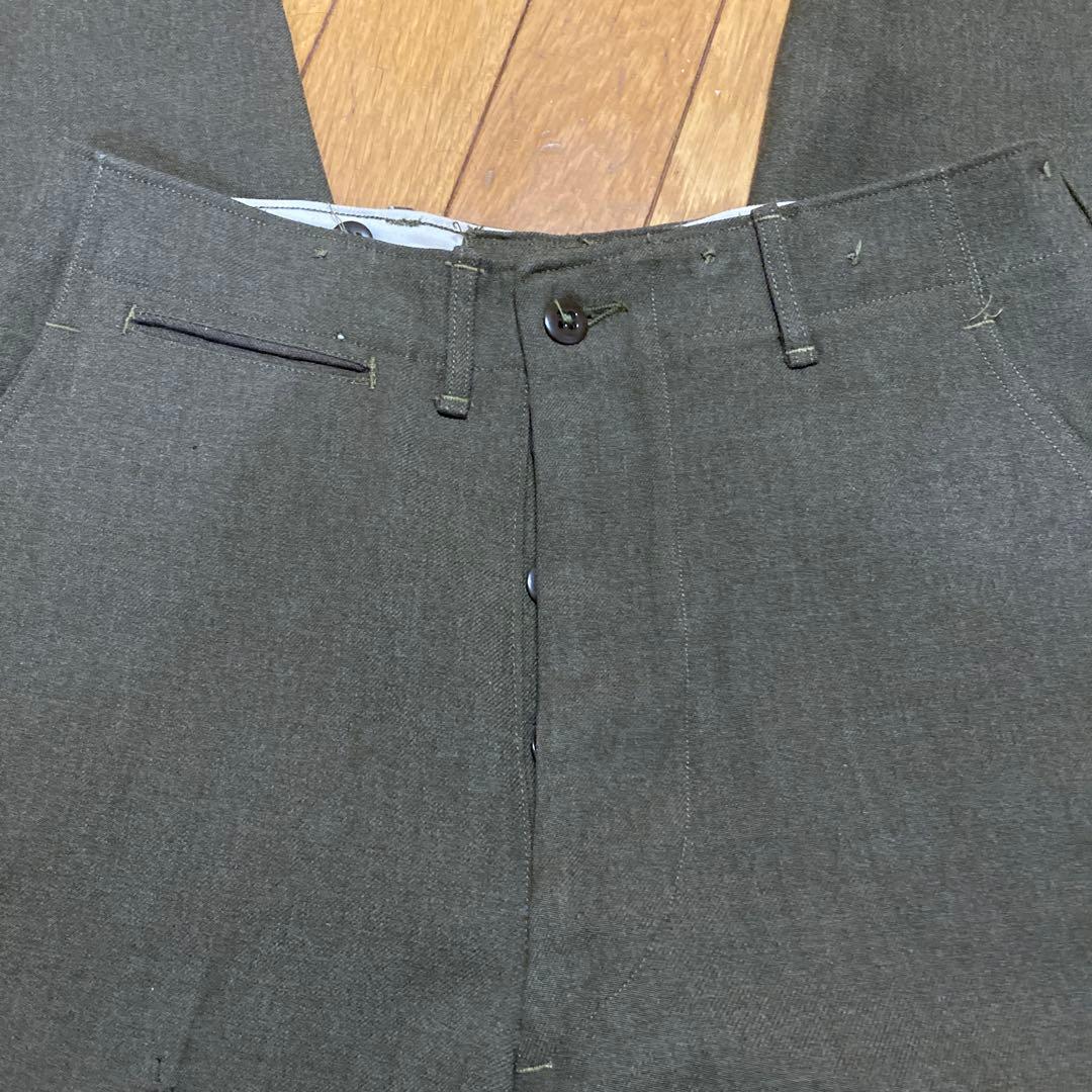 e*n様 40sM-44wooltrousersウールスラックス US ARMY