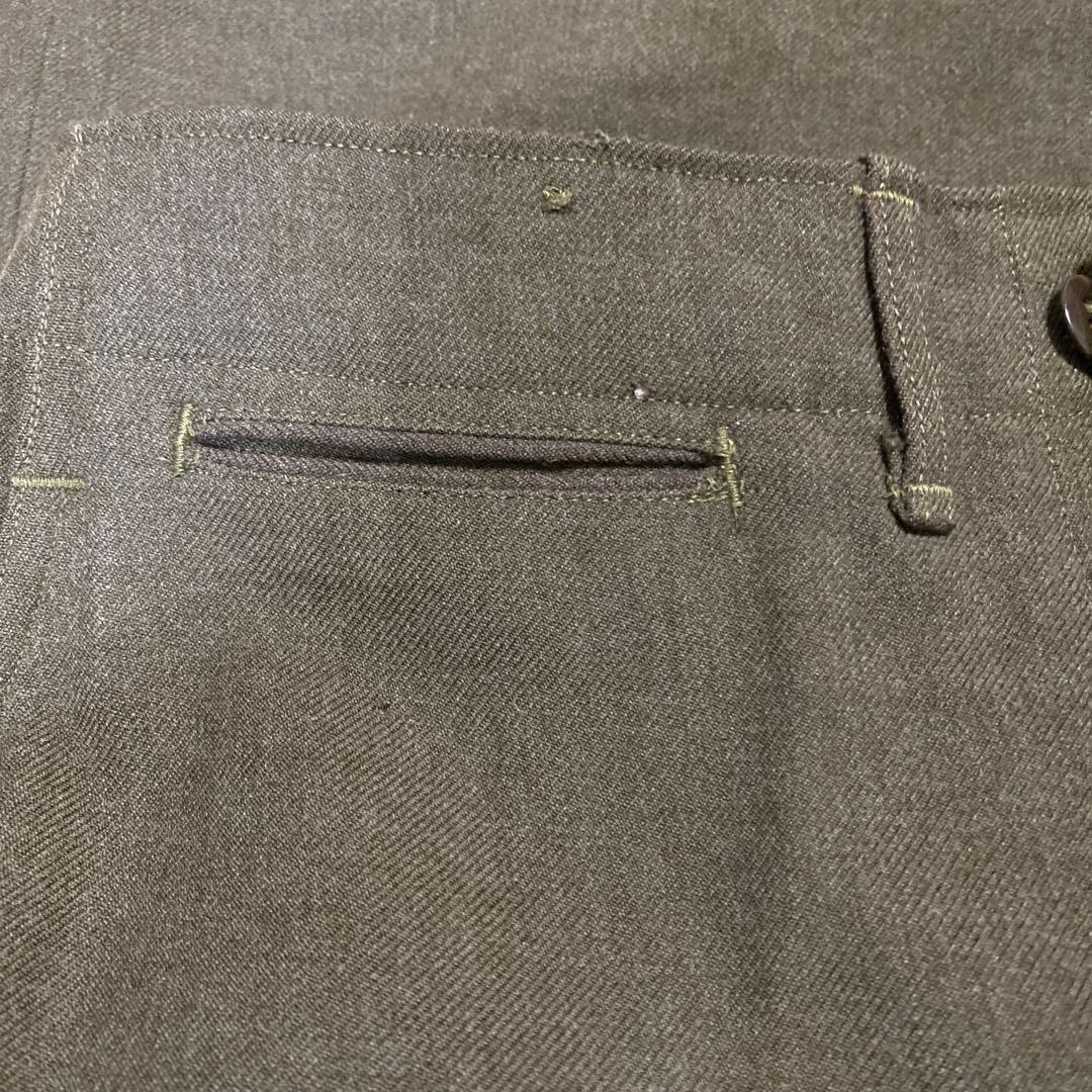 e*n様 40sM-44wooltrousersウールスラックス US ARMY